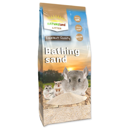 Nature Land koupací písek pro hlodavce 1 kg